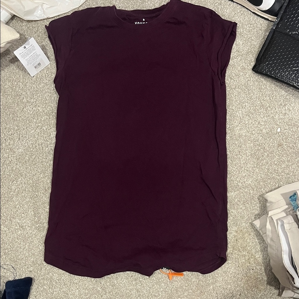 YoungLA Men's Tank Top in Deep Plum